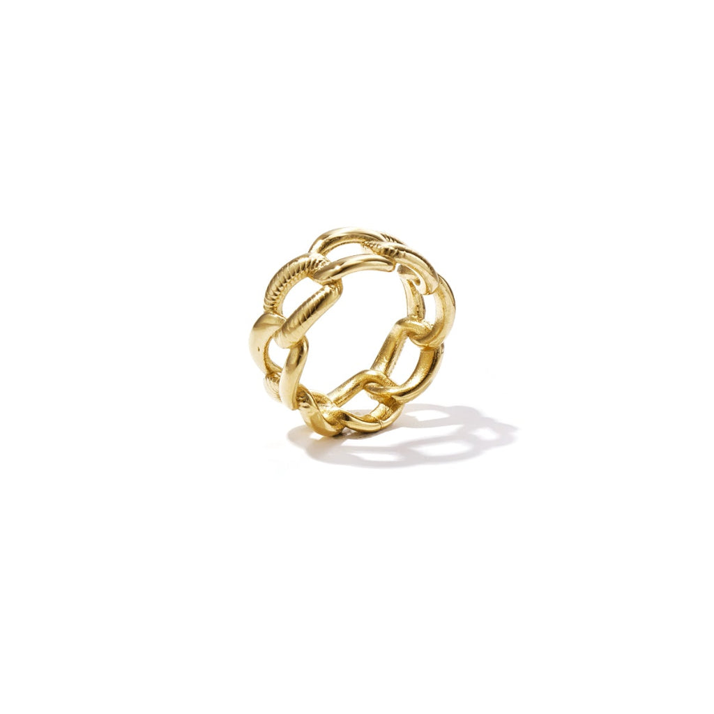 Ring met grote schakels
